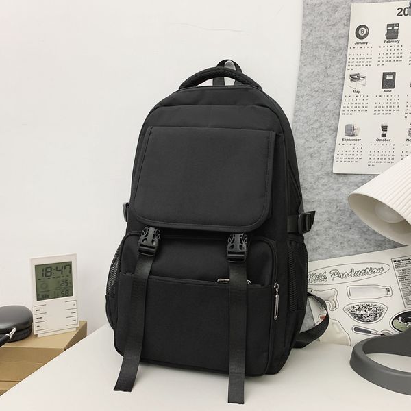 school bags backpack female college student computer schoolbag high end large capacity travel bag zipper solid backpack 230729
school bags backpack female college student computer schoolbag high end large capacity travel bag zipper solid backpack 230729