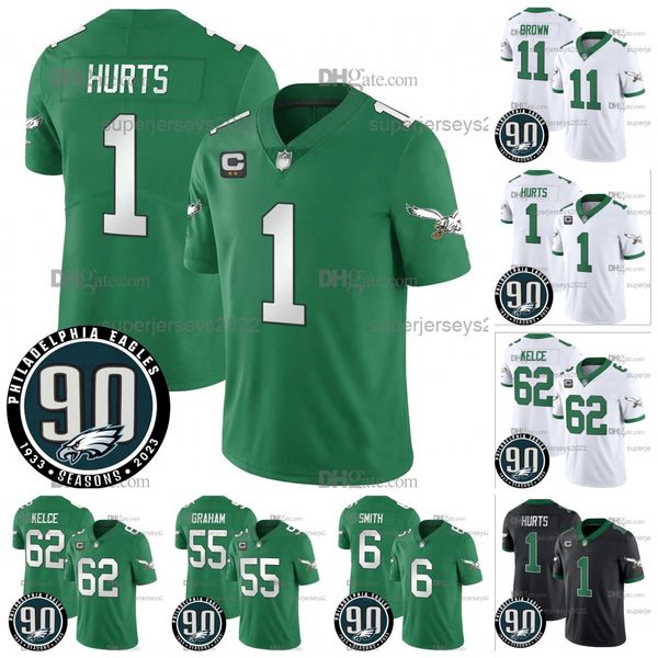 1 jalen hurts 62 jason kelce 2323 football jersey gold 11 aj brown nolan devonta smith dandre swift jalen carter brandon graham haason reddi, Black;red
1 jalen hurts 62 jason kelce 2323 football jersey gold 11 aj brown nolan devonta smith dandre swift jalen carter brandon graham haason reddi, Black;red