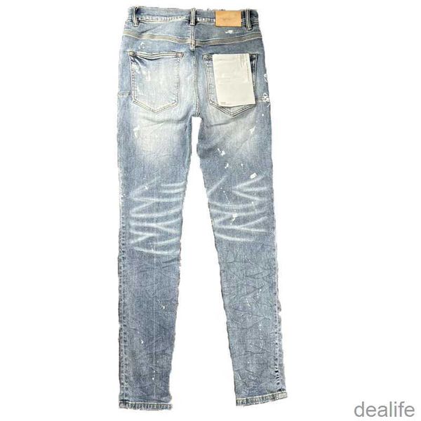 purple designer jeans brand mens pants pantalones ripped straight regular denim tears washed old long hole v98s, Blue
purple designer jeans brand mens pants pantalones ripped straight regular denim tears washed old long hole v98s, Blue