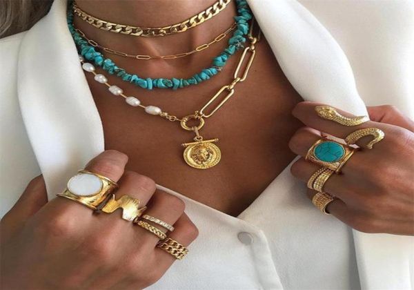 bohemian style multilayer turquoise necklace retro temperament pearl chain stitching sweaternecklace new261p4049720, Silver
bohemian style multilayer turquoise necklace retro temperament pearl chain stitching sweaternecklace new261p4049720, Silver