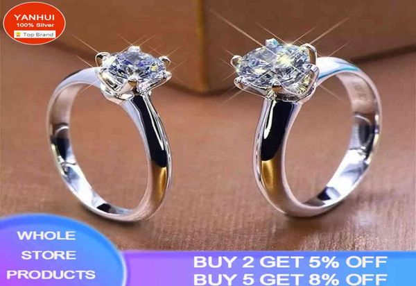 with certificate 18k white gold solitaire 6mm8mm lab diamond ring engagement wedding bands gift for women no fade allergy 9128758, Silver
with certificate 18k white gold solitaire 6mm8mm lab diamond ring engagement wedding bands gift for women no fade allergy 9128758, Silver