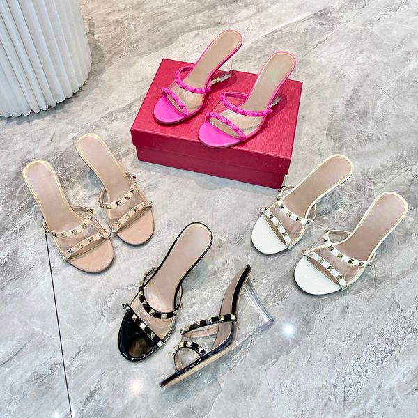 clear crystal wedges mule slippers slides high-heeled slippers high heels open toes slip-on slides calfskin sandals for women luxury designe, Black
clear crystal wedges mule slippers slides high-heeled slippers high heels open toes slip-on slides calfskin sandals for women luxury designe, Black