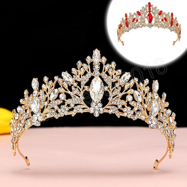 vintage princess bridal crown headwear crystal tiara for women headpieces wedding hair accessories jewelry, White;golden
vintage princess bridal crown headwear crystal tiara for women headpieces wedding hair accessories jewelry, White;golden