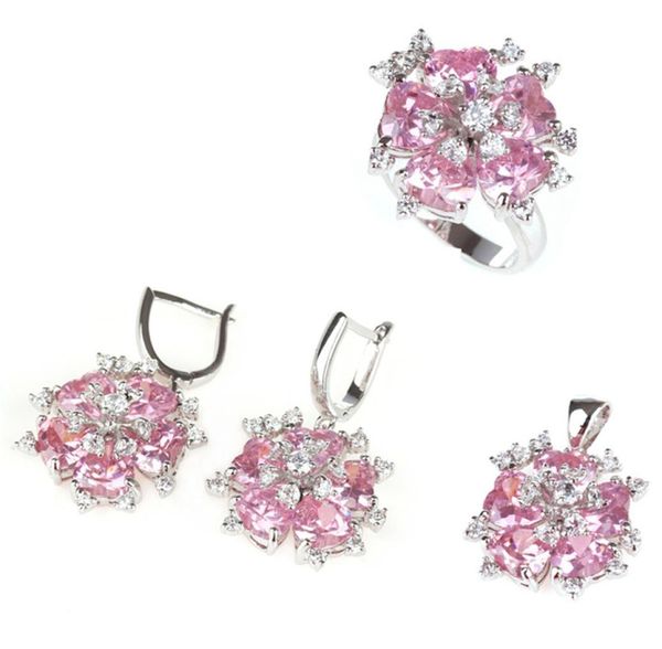 shunxunze cute explosion models wedding jewelry sets ringearringpendant for women pink cubic zirconia rhodium plated r510set s1085664, Silver
shunxunze cute explosion models wedding jewelry sets ringearringpendant for women pink cubic zirconia rhodium plated r510set s1085664, Silver