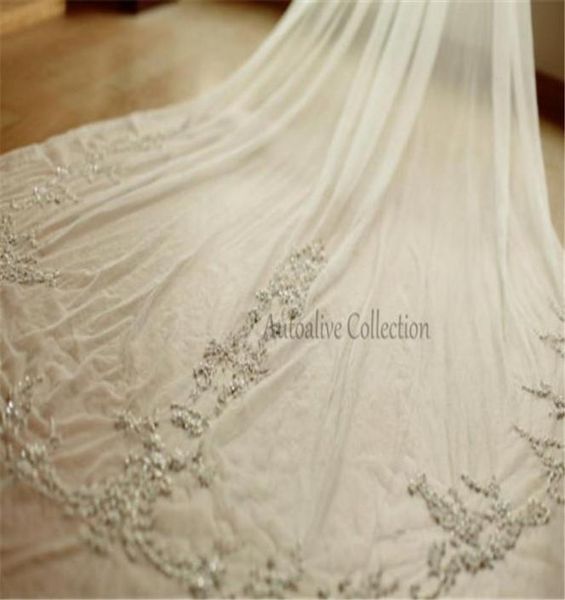graceful charming wedding veils one layer cathedral length crystal beaded sequins bridal veil tulle fingertip length lace wedding 6935854, Black
graceful charming wedding veils one layer cathedral length crystal beaded sequins bridal veil tulle fingertip length lace wedding 6935854, Black