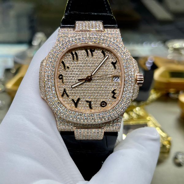 moissanite diamonds watches iced out pass diamonds test rose gold automatic eta movement pp watch 39mm waterproof 904 stainless sapphire gla, Slivery;brown
moissanite diamonds watches iced out pass diamonds test rose gold automatic eta movement pp watch 39mm waterproof 904 stainless sapphire gla, Slivery;brown