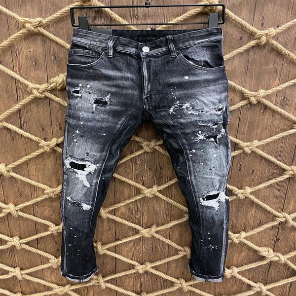 2021 italian european and american fashion men's casual jeans high-grade washing pure hand grinding quality optimization l280n, Blue
2021 italian european and american fashion men's casual jeans high-grade washing pure hand grinding quality optimization l280n, Blue