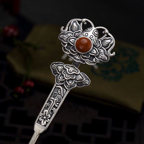 wedding hair jewelry original retro design charm peony hair s925 silver enamel tiara chinese style south red tourmaline hanfu accessories 23, Slivery;golden
wedding hair jewelry original retro design charm peony hair s925 silver enamel tiara chinese style south red tourmaline hanfu accessories 23, Slivery;golden