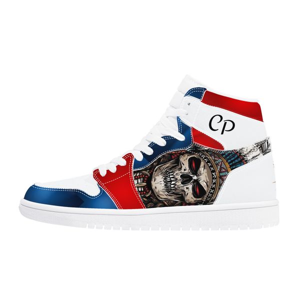 diy basketball shoes mens womens white and red skull is handsome trainers outdoor sports 36-48
diy basketball shoes mens womens white and red skull is handsome trainers outdoor sports 36-48