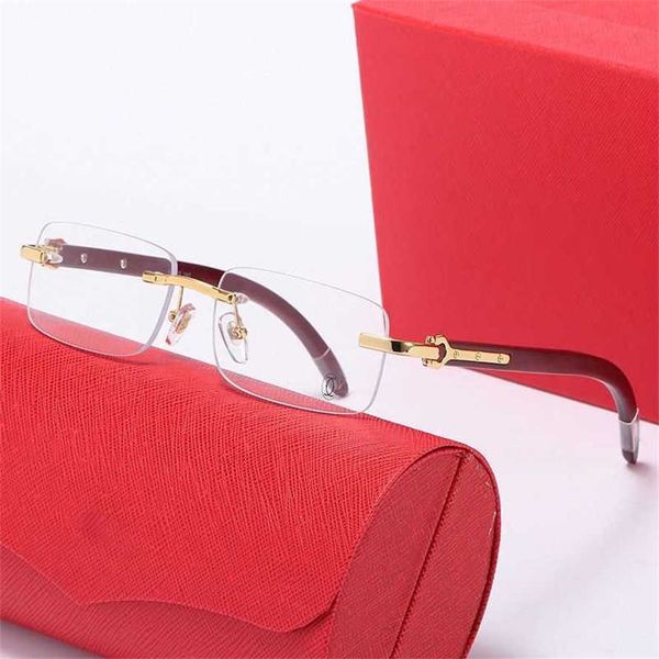 52% off wholesale of new frameless wooden leg men european american box sunglasses fashionable and trendy optical glasses for women 1015, White;black
52% off wholesale of new frameless wooden leg men european american box sunglasses fashionable and trendy optical glasses for women 1015, White;black