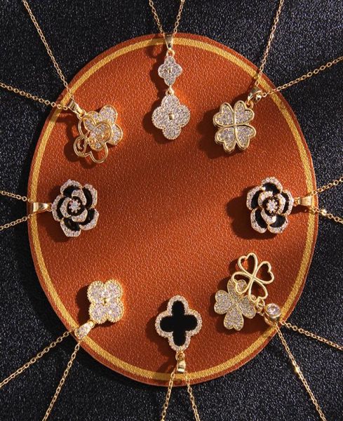 pendant necklaces fourleafed clover luxury necklace designers jewelry diamonds necklace women titanium steel goldplated never fa4486118, Silver
pendant necklaces fourleafed clover luxury necklace designers jewelry diamonds necklace women titanium steel goldplated never fa4486118, Silver
