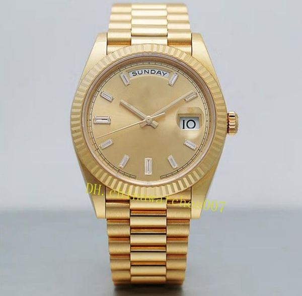 watch week calendar type 18k gold 40mm automatic mechanical men's watch 228238 asia 2813 movement christmas gift, Slivery;brown
watch week calendar type 18k gold 40mm automatic mechanical men's watch 228238 asia 2813 movement christmas gift, Slivery;brown