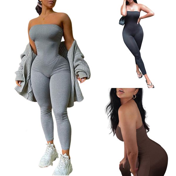 womens jumpsuits rompers hirigin women closefitting jumpsuit offtheshoulder tube sleeveless romper overall black grey brown 230729, Black;white
womens jumpsuits rompers hirigin women closefitting jumpsuit offtheshoulder tube sleeveless romper overall black grey brown 230729, Black;white