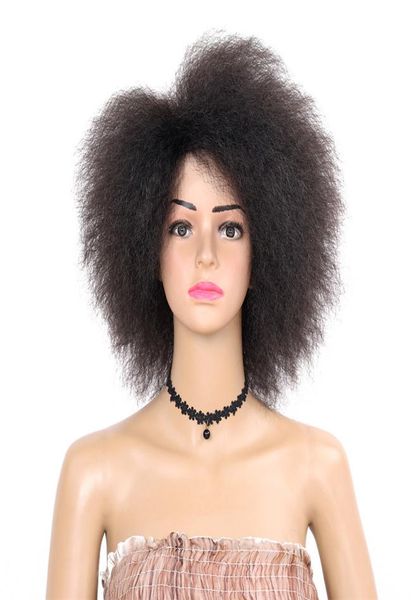 fashion 6 inch kinky curly short afro wigs 6inch nature black synthetic wig for women 90g1805778
fashion 6 inch kinky curly short afro wigs 6inch nature black synthetic wig for women 90g1805778