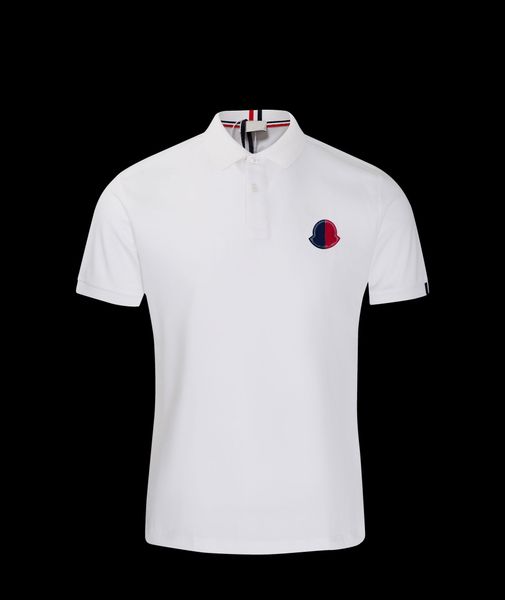 23ss men polo shirt designer luxury casual short sleeve t shirt mans neckline mercerized fabric weave imported 260g pure cotton regular feel, White;black
23ss men polo shirt designer luxury casual short sleeve t shirt mans neckline mercerized fabric weave imported 260g pure cotton regular feel, White;black