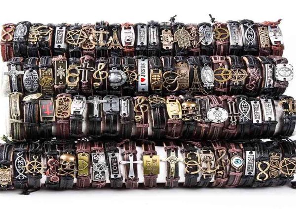 hoqiaga 100pcs leather bracelets men women genuine vintage punk rock retro couple handmade cuff wristband whole lots bulk 21039315939, Golden;silver
hoqiaga 100pcs leather bracelets men women genuine vintage punk rock retro couple handmade cuff wristband whole lots bulk 21039315939, Golden;silver
