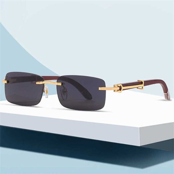 50% off wholesale of new wooden leg catapult for men's fashion trend square sunglasses with i-shaped decorative pieces frameless glasse, White;black
50% off wholesale of new wooden leg catapult for men's fashion trend square sunglasses with i-shaped decorative pieces frameless glasse, White;black