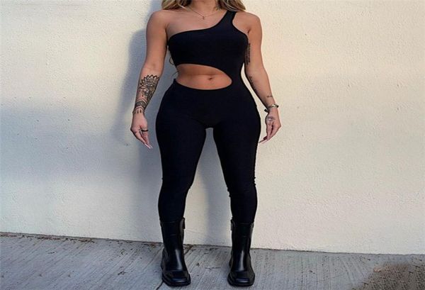 cut out one shoulder sporty jumpsuits for women sleeveless active wear skinny outfits one piece casual black jumpsuit1364300, Black;white
cut out one shoulder sporty jumpsuits for women sleeveless active wear skinny outfits one piece casual black jumpsuit1364300, Black;white