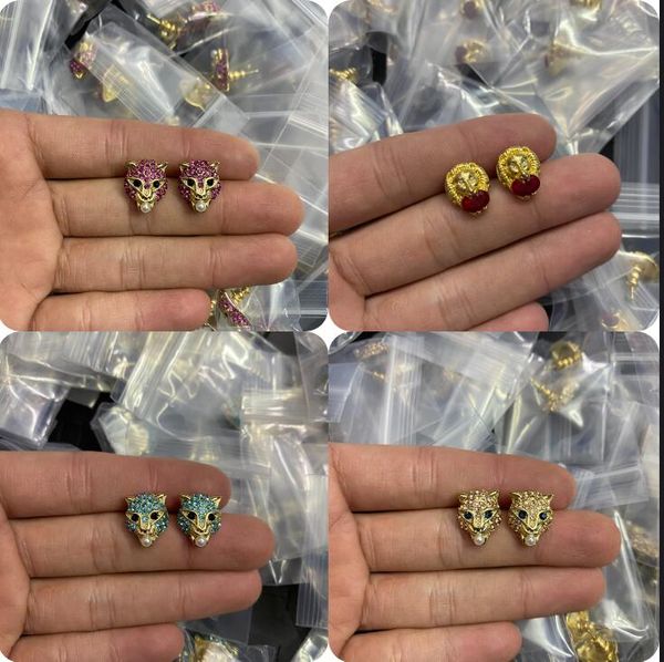 hip hop lion head multicolour crystal gemstone earring stud designer ear studs earrings for men women female halloween holiday party jewelry, Golden;silver
hip hop lion head multicolour crystal gemstone earring stud designer ear studs earrings for men women female halloween holiday party jewelry, Golden;silver