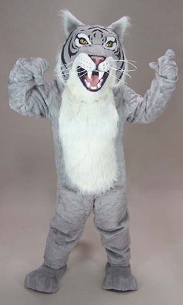 halloween grey wildcat mascot costume cartoon fancy dress fast shipping size, Red;yellow
halloween grey wildcat mascot costume cartoon fancy dress fast shipping size, Red;yellow
