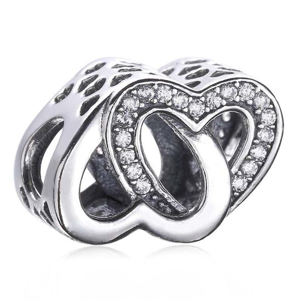 new 100 real 925 sterling silver charm openwork entwined love heart with crystal beads fit women gift european bracelet diy jewel8073815, Black
new 100 real 925 sterling silver charm openwork entwined love heart with crystal beads fit women gift european bracelet diy jewel8073815, Black