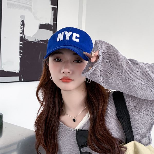 fashion designer jewelry letter nyc sun hat wide brim duck tongue hat versatile sunshade baseball cap wholesale mz068, Blue;gray
fashion designer jewelry letter nyc sun hat wide brim duck tongue hat versatile sunshade baseball cap wholesale mz068, Blue;gray