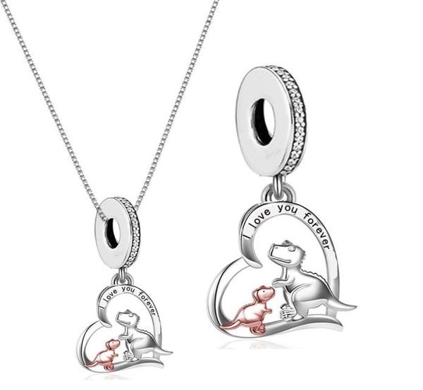 fit original charm bracelet 925 sterling silver rose gold dinosaur mom and baby heart frame with clear zircon pendant beads for making women, Black
fit original charm bracelet 925 sterling silver rose gold dinosaur mom and baby heart frame with clear zircon pendant beads for making women, Black