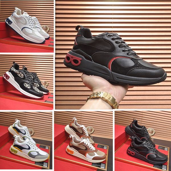 designer brand fashion men's leather net cloth casual shoes low help tie outdoor casual young quality breathable motion shoes advanced, Black
designer brand fashion men's leather net cloth casual shoes low help tie outdoor casual young quality breathable motion shoes advanced, Black