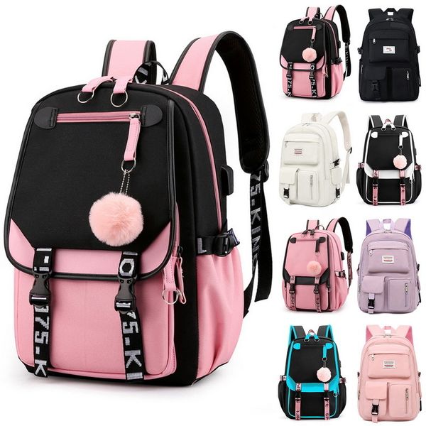 school bags student backpack large school bags for girl ins korean fashion canvas schoolbag waterproof student book bag cute travel bag 2307
school bags student backpack large school bags for girl ins korean fashion canvas schoolbag waterproof student book bag cute travel bag 2307