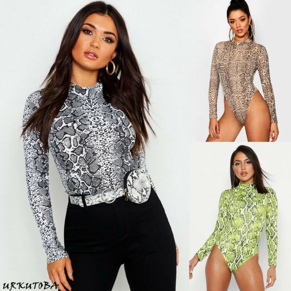 womens jumpsuits rompers brand women long sleeve turtleneck bodycon slim romper snake skin print clubwear party jumpsuit leotard outwear 23, Black;white
womens jumpsuits rompers brand women long sleeve turtleneck bodycon slim romper snake skin print clubwear party jumpsuit leotard outwear 23, Black;white