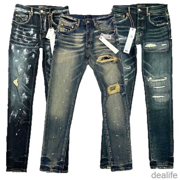 purple designer jeans mens jean men's high streetwear for embroidery pants womens oversize ripped patch hole denim straight fashion sli, Blue
purple designer jeans mens jean men's high streetwear for embroidery pants womens oversize ripped patch hole denim straight fashion sli, Blue