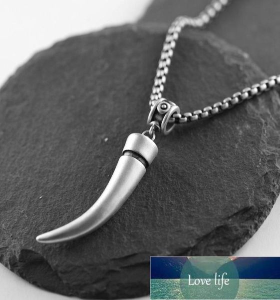 men necklace stainless steel vintage man ox horn type restoring ancient ways pendants jewelry factory expert design quality 5520259766625, Silver
men necklace stainless steel vintage man ox horn type restoring ancient ways pendants jewelry factory expert design quality 5520259766625, Silver