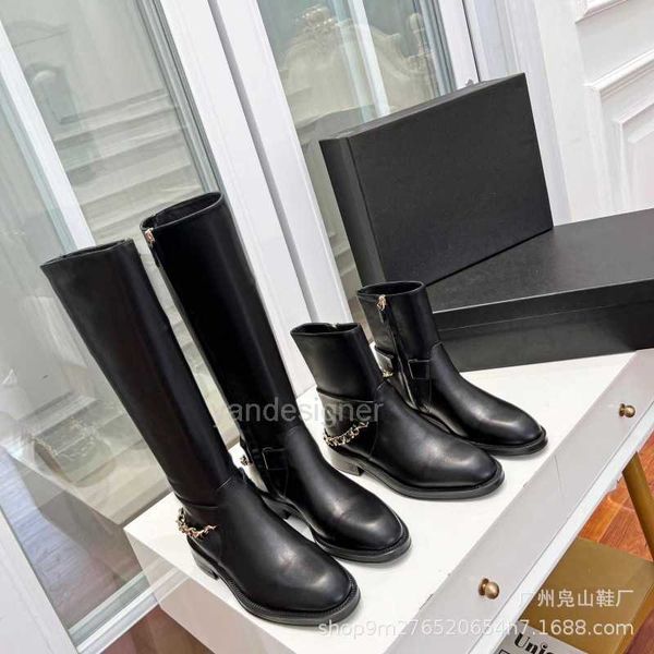 designer boots channel sneakers chain boots winter 2022 new genuine knight boots women's metal buckle low heel martin boots, Black
designer boots channel sneakers chain boots winter 2022 new genuine knight boots women's metal buckle low heel martin boots, Black