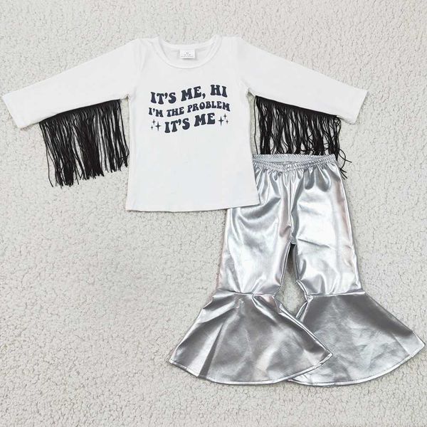 baby new girl design clothes set tassel fashion kids clothes girls long sleeve bell bottom outfits wholesale children suit, White
baby new girl design clothes set tassel fashion kids clothes girls long sleeve bell bottom outfits wholesale children suit, White