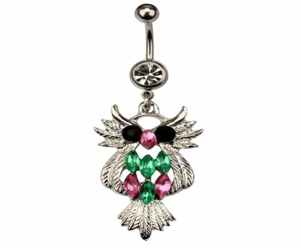 d0196 1 color the owl 00301 belly button navel rings dangle accessories fashion charm rabbit cz 10pcslot2023736, Silver
d0196 1 color the owl 00301 belly button navel rings dangle accessories fashion charm rabbit cz 10pcslot2023736, Silver