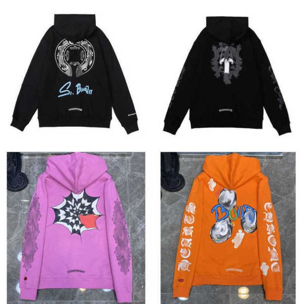 fashion luxury men's jackets hoodies brand ch sweatshirts designers zipper hooded sweater men women casual pullover sanskrit horseshoe, Black;brown
fashion luxury men's jackets hoodies brand ch sweatshirts designers zipper hooded sweater men women casual pullover sanskrit horseshoe, Black;brown