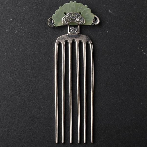 wedding hair jewelry designer original comb hairpin thai silver jewelry chinese retro inlaid jade luxury charm ladies 230729, Slivery;golden
wedding hair jewelry designer original comb hairpin thai silver jewelry chinese retro inlaid jade luxury charm ladies 230729, Slivery;golden