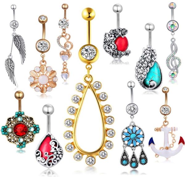 mix 20 styles belly piercing nombril stainless steel flower body jewelry navel button ringbell bar tragus earring9744347, Silver
mix 20 styles belly piercing nombril stainless steel flower body jewelry navel button ringbell bar tragus earring9744347, Silver