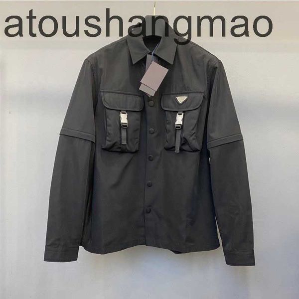 designer mens jackets woman fashion jacket casual sun protection shirt stylish detachable sleeves shirts recycled nylon windbreaker 23fw, Black;brown
designer mens jackets woman fashion jacket casual sun protection shirt stylish detachable sleeves shirts recycled nylon windbreaker 23fw, Black;brown