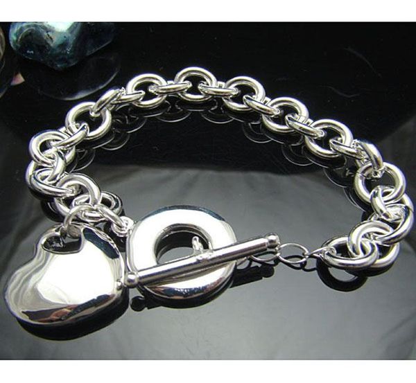 whole retail lowest christmas gift new 925 silver fashion bracelet b775874467, Black
whole retail lowest christmas gift new 925 silver fashion bracelet b775874467, Black
