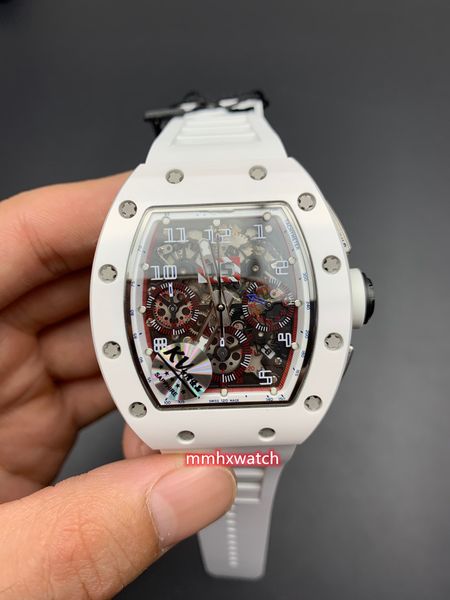 kv rm011 rm11-f1 features a 7750 movement multi-functional mechanical sapphire glass mirror ceramic case with a natural rubber strap, Slivery;golden
kv rm011 rm11-f1 features a 7750 movement multi-functional mechanical sapphire glass mirror ceramic case with a natural rubber strap, Slivery;golden