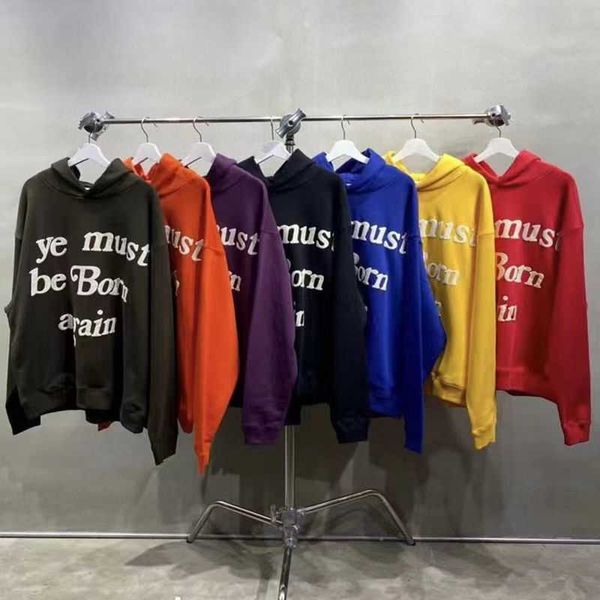 22ss men's hoodie cpfm ye must be born again letter printed high street hip hop hoodies 6 color hooded sweatshirt hoodie, Black
22ss men's hoodie cpfm ye must be born again letter printed high street hip hop hoodies 6 color hooded sweatshirt hoodie, Black