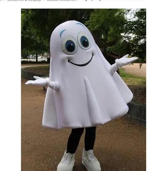 ghost mascot costumes halloween fancy party dress cartoon character carnival xmas easter advertising birthday party costume outfit, Red;yellow
ghost mascot costumes halloween fancy party dress cartoon character carnival xmas easter advertising birthday party costume outfit, Red;yellow