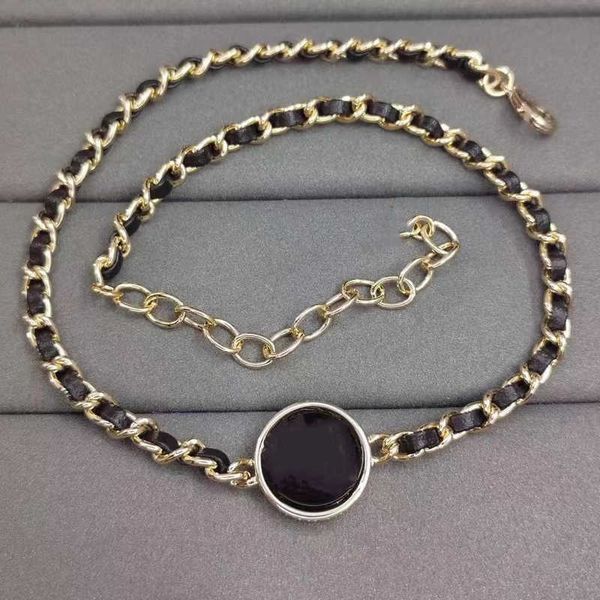 designer jewelry necklace new small fragrance round double necklace for women's light luxury fashion collar chain high grade neckchain, Black
designer jewelry necklace new small fragrance round double necklace for women's light luxury fashion collar chain high grade neckchain, Black