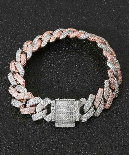 new design 14mm 78inch mens hip hop double gold colors bling cz diamond bracelets jewelry fashion iced out cz chain bracelet2239851, Black
new design 14mm 78inch mens hip hop double gold colors bling cz diamond bracelets jewelry fashion iced out cz chain bracelet2239851, Black