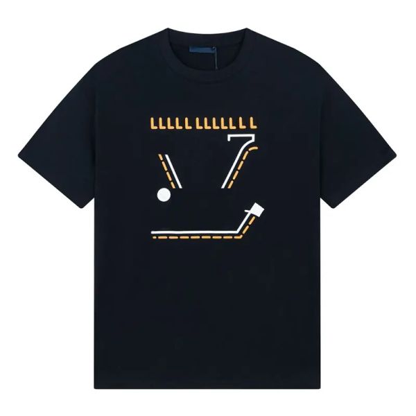 famous designer men's t-shirt letter printed round neck short sleeve black and white fashion men's and women's t-shirt, White;black
famous designer men's t-shirt letter printed round neck short sleeve black and white fashion men's and women's t-shirt, White;black