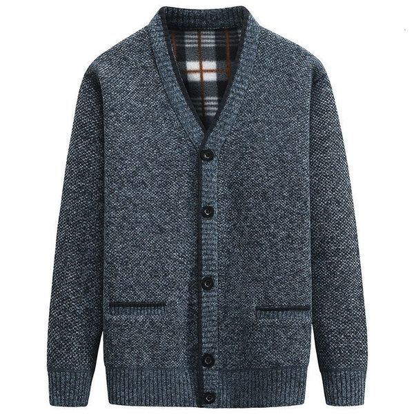 men s sweaters 2023 cardigan men autumn winter thick v neck knitted sweater coats causal warm fashion mens large sizeclothing 230728, White;black
men s sweaters 2023 cardigan men autumn winter thick v neck knitted sweater coats causal warm fashion mens large sizeclothing 230728, White;black