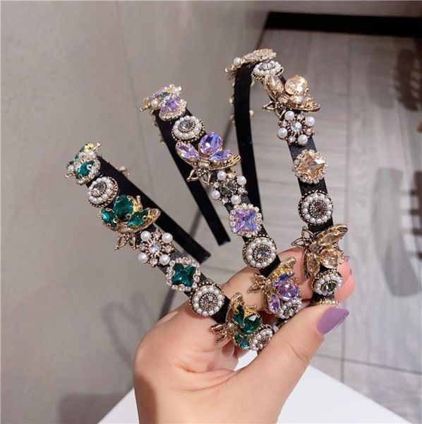 vintage baroque style women headband personality fashion rhinestone pearl hairbands for ladies wedding bride princess hair bands321524740
vintage baroque style women headband personality fashion rhinestone pearl hairbands for ladies wedding bride princess hair bands321524740