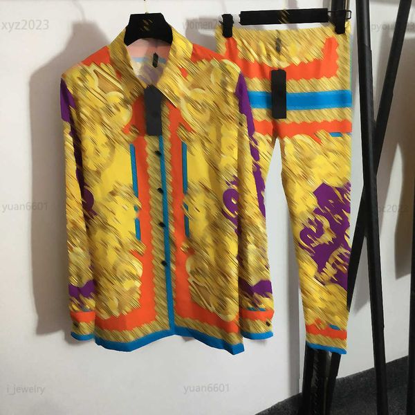 designer women tracksuits girl shirt suit size s-xl 2pcs vintage patterned printed lapel long sleeved shirt and leggings july28, White
designer women tracksuits girl shirt suit size s-xl 2pcs vintage patterned printed lapel long sleeved shirt and leggings july28, White
