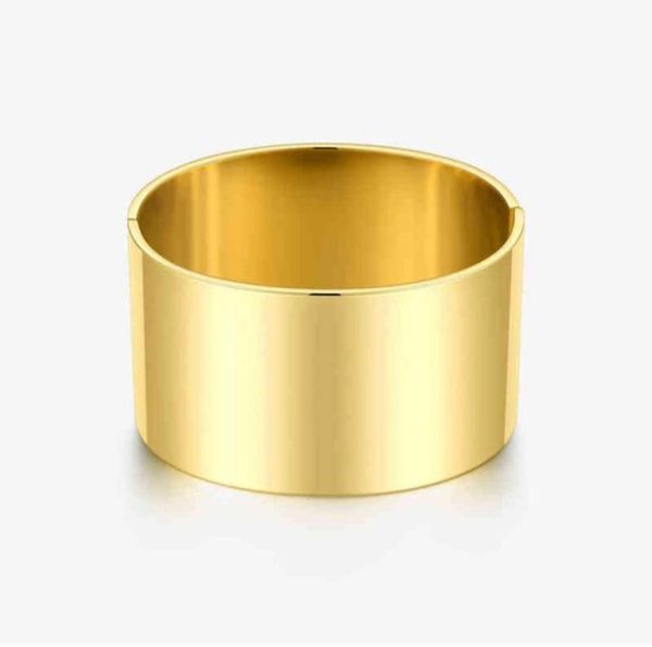 bangle enfashion wide smooth bracelets minimalist stainless steel gold color for women accessories fashion jewelry 22032215213929994876, Black
bangle enfashion wide smooth bracelets minimalist stainless steel gold color for women accessories fashion jewelry 22032215213929994876, Black